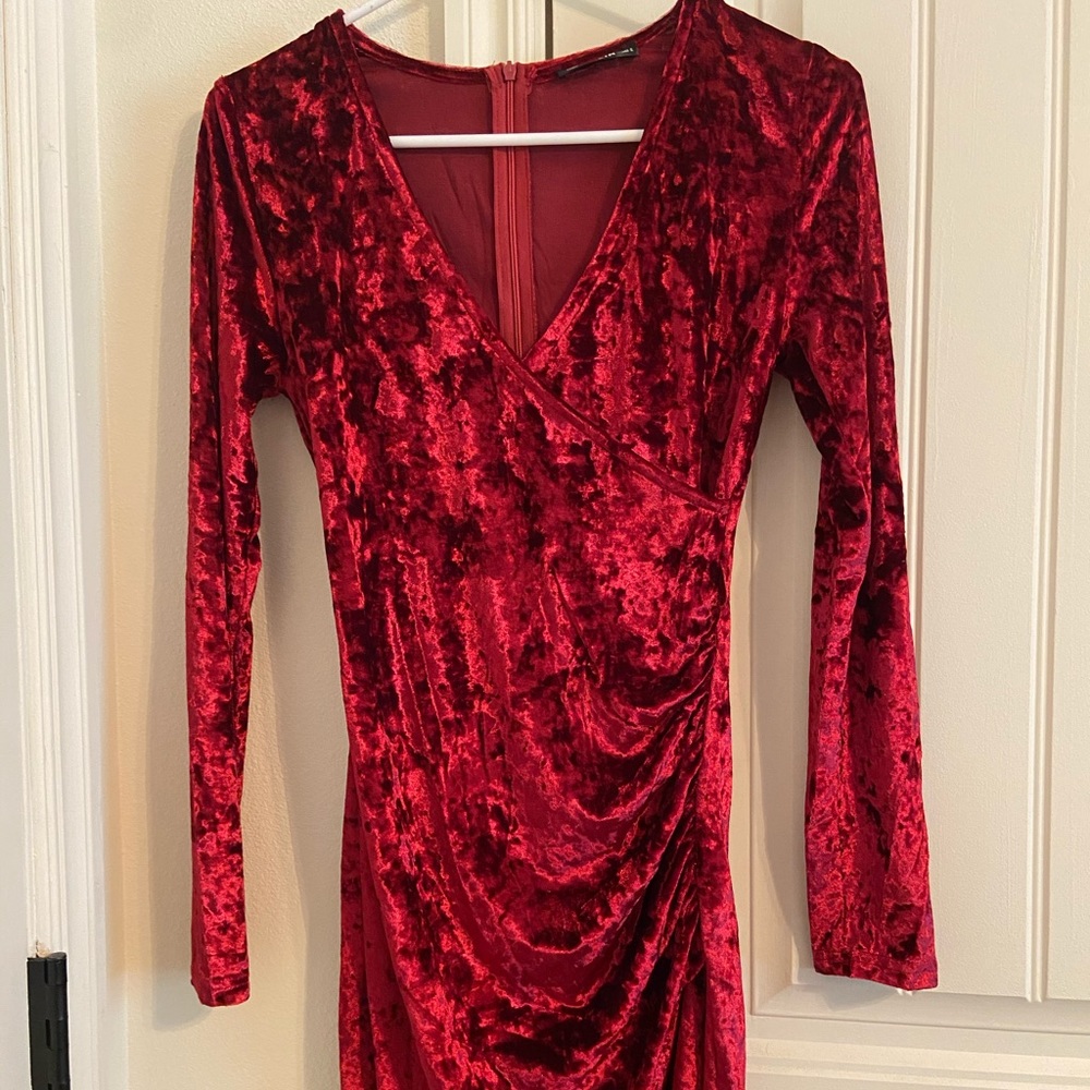 Red dress from Shein